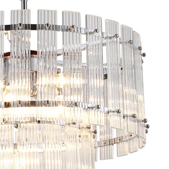 Delight Collection KG1112P-7 chrome/clear Люстра Ruby 7 chrome, изображение 2
