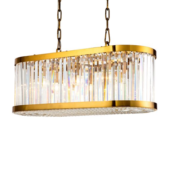 Delight Collection KR0388P-8L/A brass Люстра Welles 8 brass