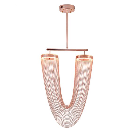 Delight Collection 8608P copper Люстра Otero copper, изображение 2