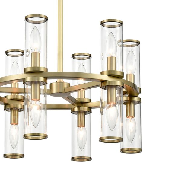 Delight Collection MD2061-12B br.brass Люстра, изображение 3