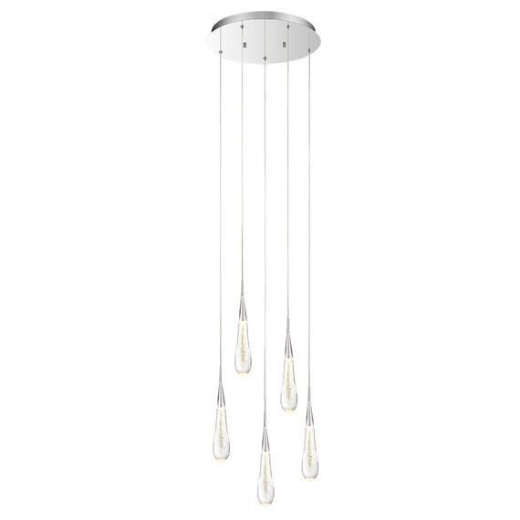 Delight Collection MD-023B-5 chrome Подвесной светильник Pour 5 chrome chrome, изображение 2