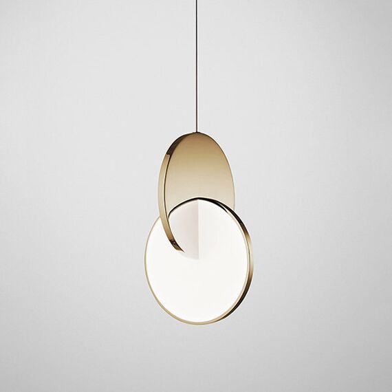 Delight Collection 10305P gold Подвесной светильник Eclipse gold, изображение 2