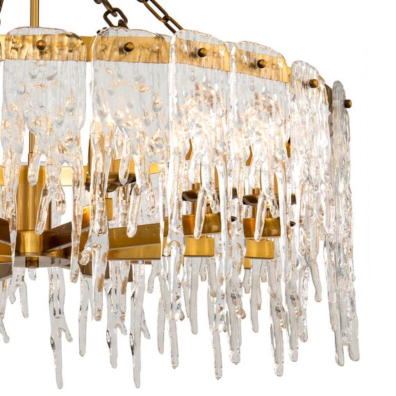 Delight Collection KG1102P-8A brass Люстра, изображение 2