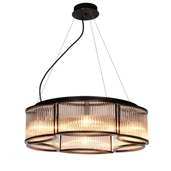 Delight Collection BRCH9114-6 Люстра Stilio 6 black, изображение 3