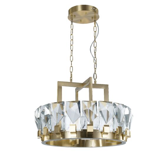 Delight Collection GM0034-P12-2 ant.brass Люстра