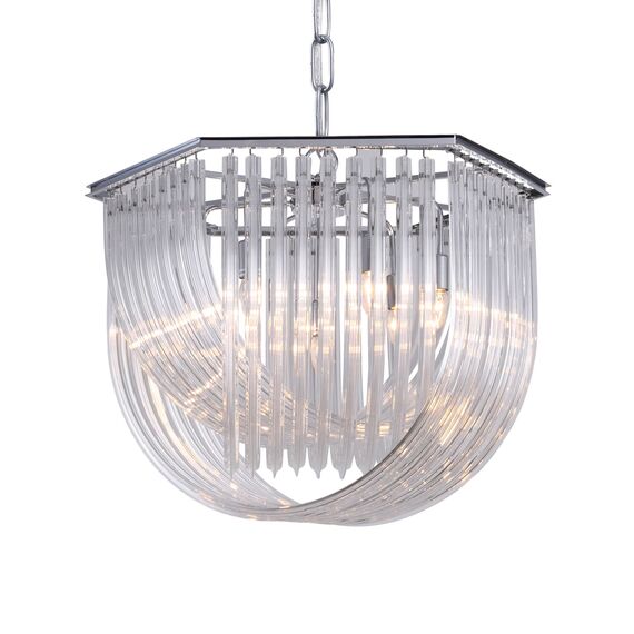 Delight Collection KR0116P-7L/A chrome Люстра Murano 7 chrome