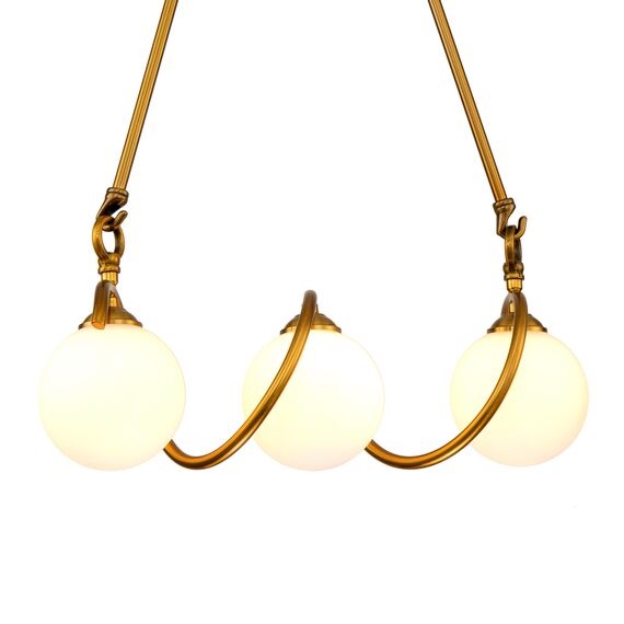 Delight Collection KG1212P-3 brass Люстра, изображение 3