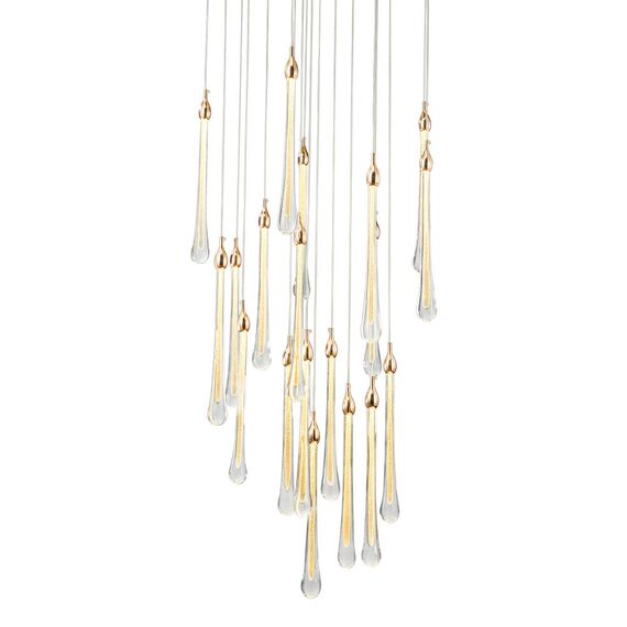 Delight Collection OM801670-19-G Подвесной светильник Teardrop 19 gold gold