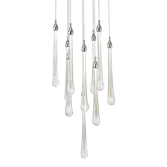 Delight Collection OM801670-10-CH Подвесной светильник Teardrop 10 chrome chrome