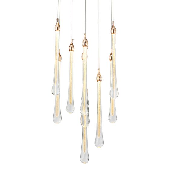 Delight Collection OM801670-10-G Подвесной светильник Teardrop 10 gold gold