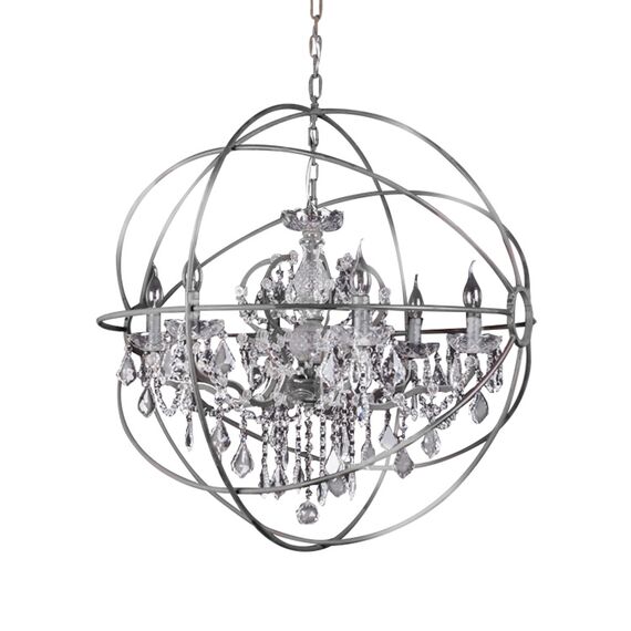 Delight Collection 5014-D6 chrome Люстра