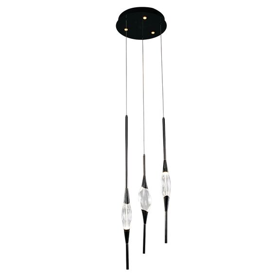 Delight Collection OM82112-3 pearl black Подвесной светильник Pezzo 3 pearl pearl black, изображение 3