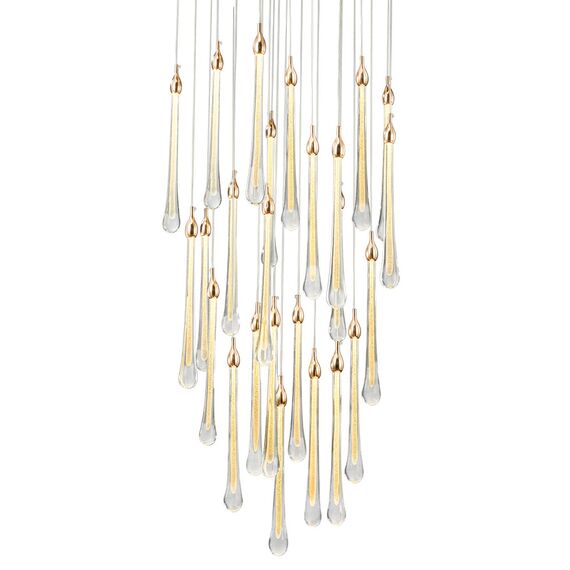 Delight Collection OM801670-25-G Подвесной светильник Teardrop 25 gold gold