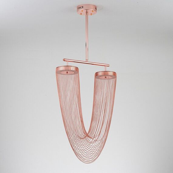 Delight Collection 8608P copper Люстра Otero copper, изображение 3