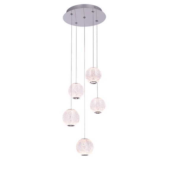 Delight Collection MD20001012-5A chrome Подвесной светильник