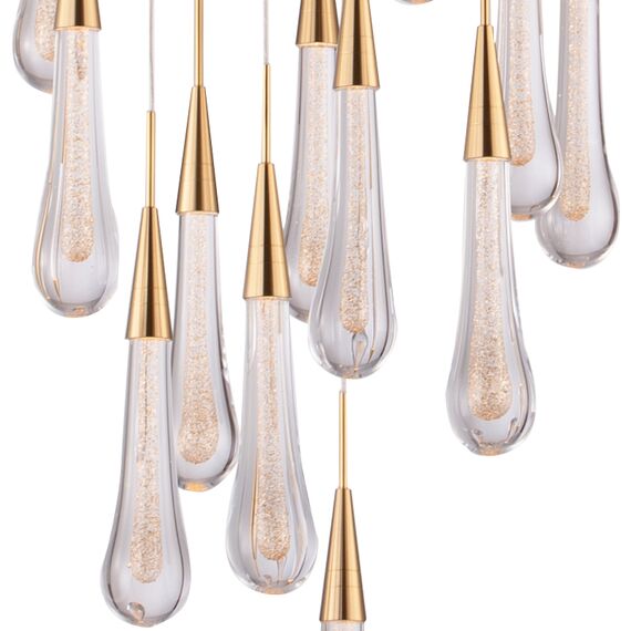 Delight Collection MD2060-7A br.brass Подвесной светильник Pour 7A br.brass br.brass, изображение 2