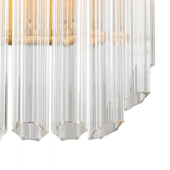 Delight Collection KG0769W-2C brass Настенный светильник Vittoria 2C brass/clear brass/clear, изображение 2