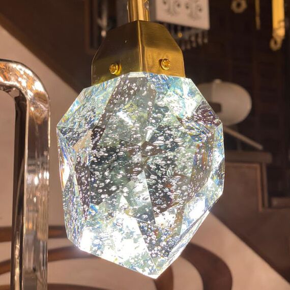 Delight Collection MD-020B-7 gold Подвесной светильник Crystal rock 7 7 gold, изображение 2