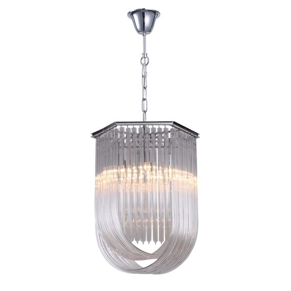 Delight Collection KR0116P-6/A chrome Люстра Murano 6 chrome, изображение 2