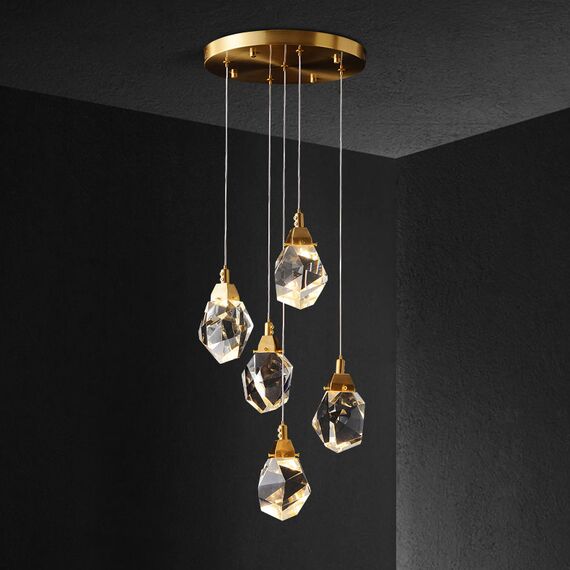 Delight Collection 9701P/5R brass Подвесной светильник, изображение 2