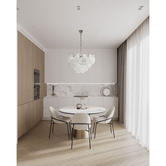 Delight Collection BRCH9136 nickel Люстра, изображение 5