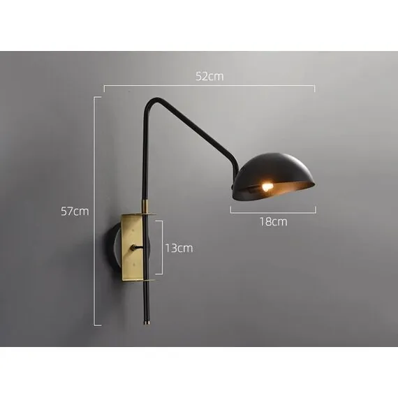 Delight Collection MT9049-1WB black/bronze Настенный светильник, изображение 5