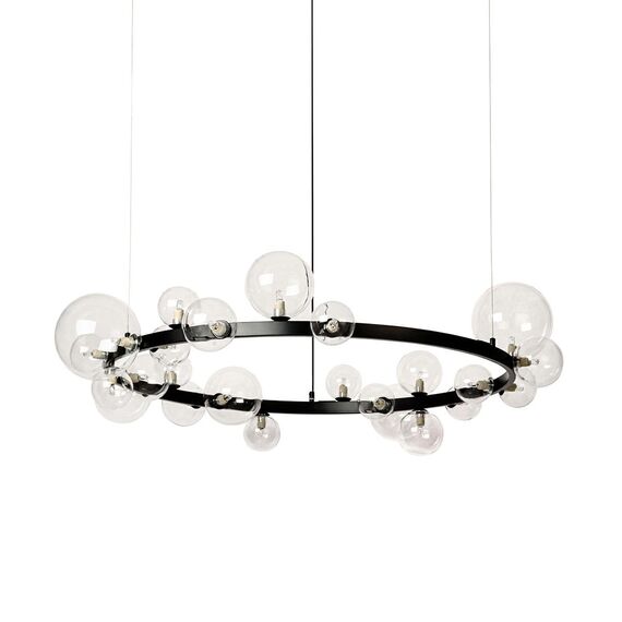 Delight Collection 8828P/L black/clear Люстра