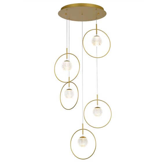 Delight Collection MD21001043-5A gold Подвесной светильник