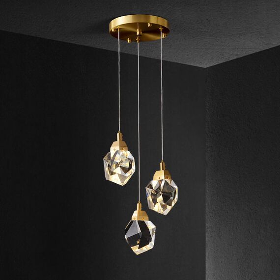Delight Collection 9701P/3R brass Подвесной светильник, изображение 2