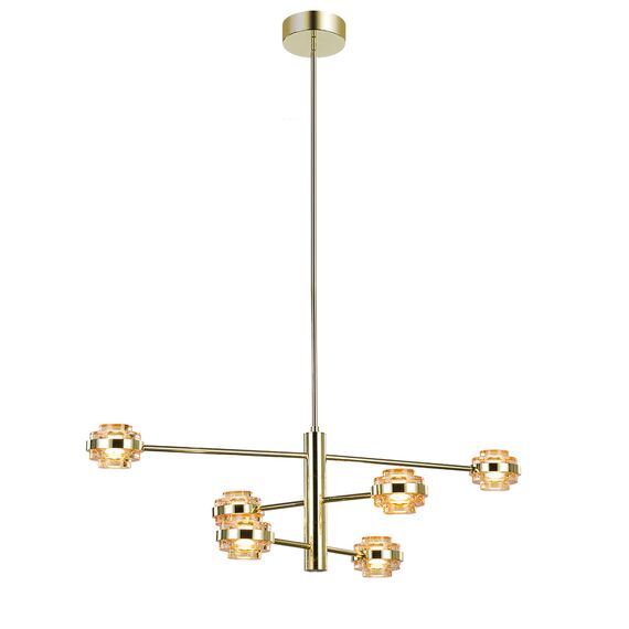 Delight Collection MX22030002-6A gold/champagne Люстра, изображение 2
