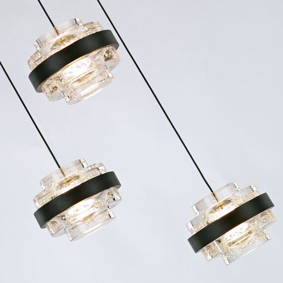 Delight Collection MD22030002-3A black/clear Подвесной светильник, изображение 3