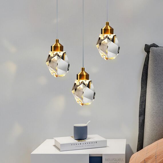 Delight Collection 9701P/3R brass Подвесной светильник, изображение 3