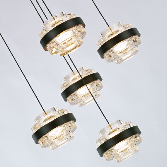 Delight Collection MD22030002-5A black/clear Подвесной светильник, изображение 3