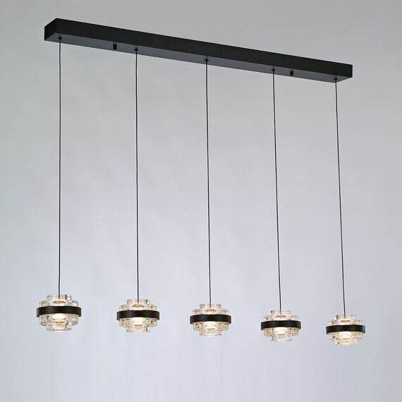 Delight Collection MD22030002-5B black/clear Подвесной светильник, изображение 2