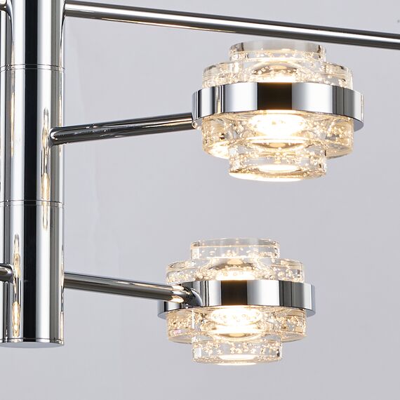 Delight Collection MX22030002-6A chrome/clear Люстра, изображение 3