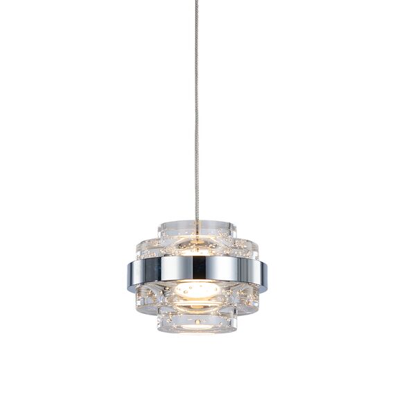 Delight Collection MD22030002-1A chrome/clear Подвесной светильник