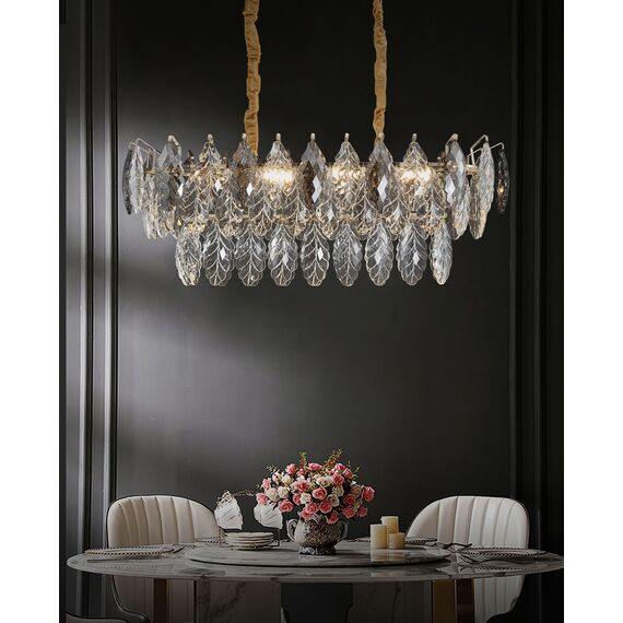 Delight Collection D8011P/L-800 gold/smoky Люстра, изображение 5