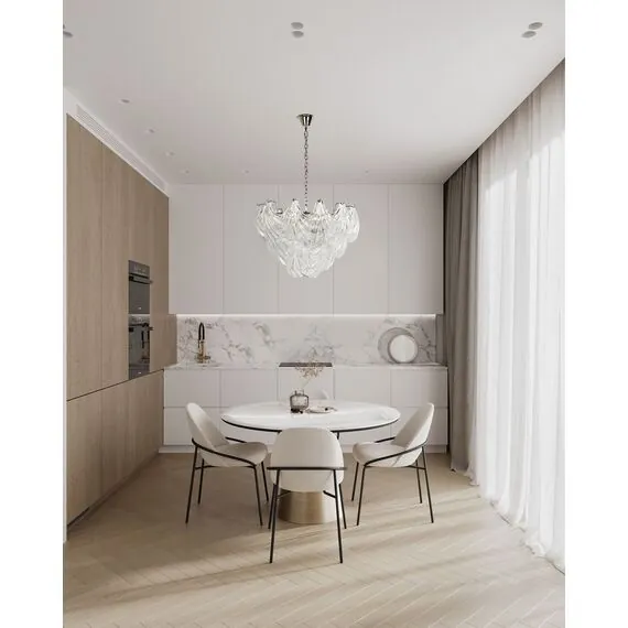 Delight Collection BRCH9136 nickel Люстра, изображение 5