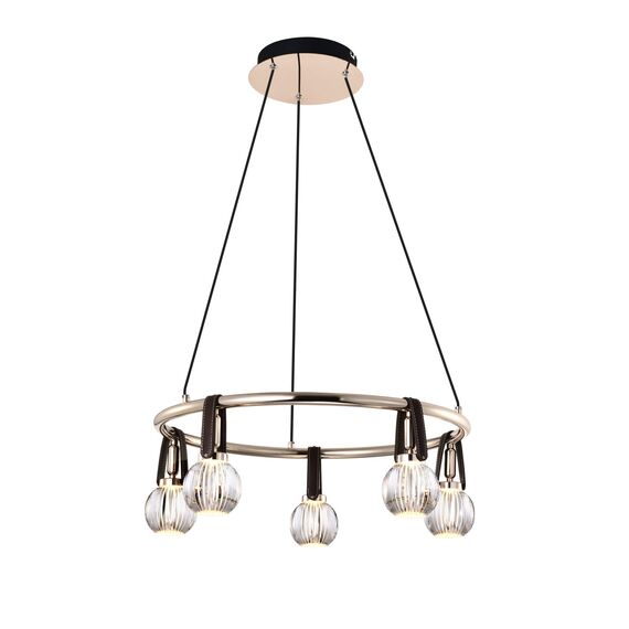 Delight Collection P0853-5C s-gold Люстра, изображение 2