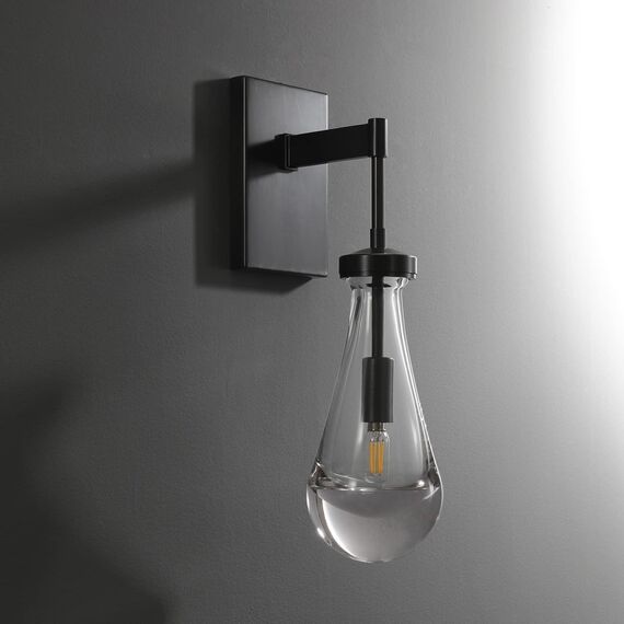 Delight Collection MT9093-1W black brushed gold Настенный светильник, изображение 2