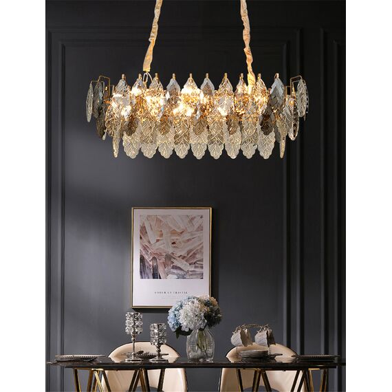 Delight Collection D8011P/L-800 gold/smoky Люстра, изображение 4