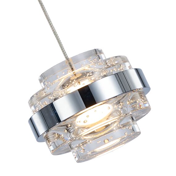 Delight Collection MD22030002-1A chrome/clear Подвесной светильник, изображение 3