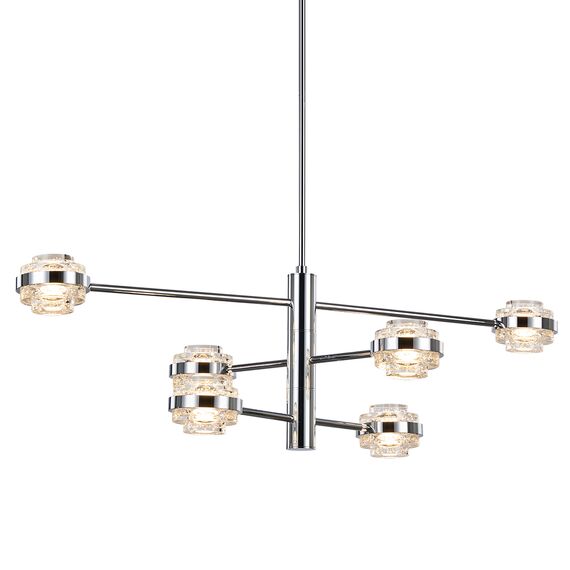 Delight Collection MX22030002-6A chrome/clear Люстра