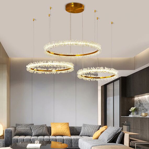 Delight Collection OMK8832-80+60+40 gold (D3339) Люстра, изображение 4
