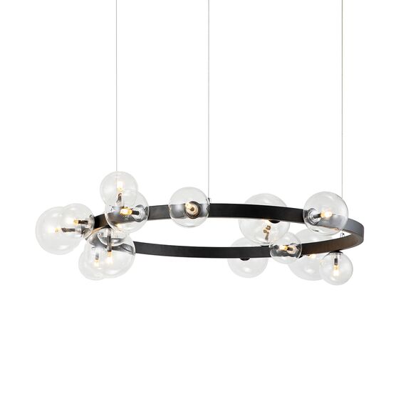 Delight Collection 771120 (KM1294P-15 black/clear) Люстра