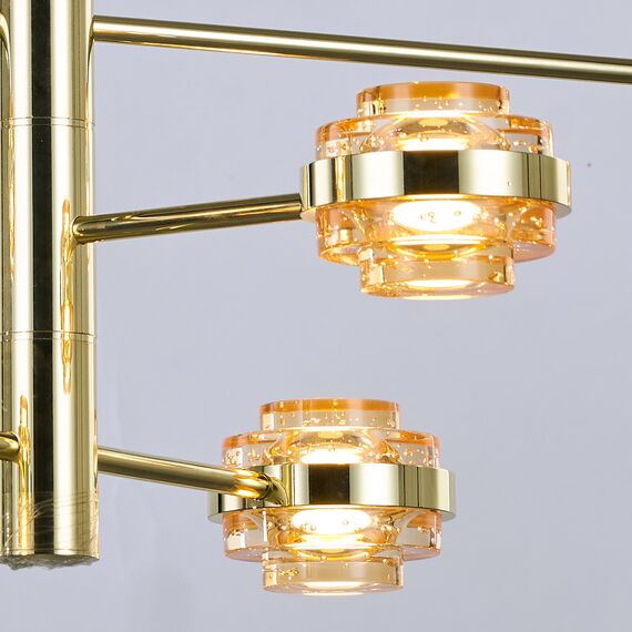 Delight Collection MX22030002-6A gold/champagne Люстра, изображение 3