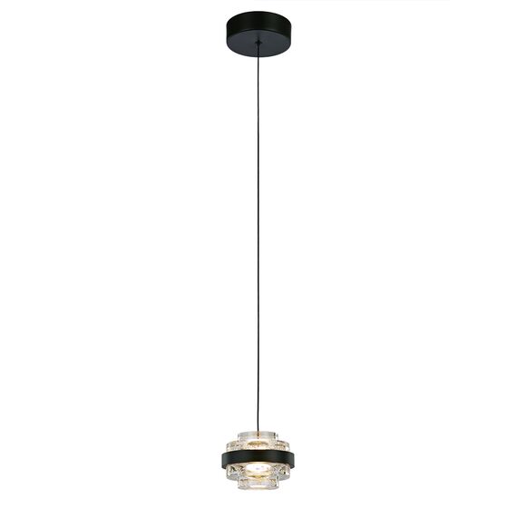Delight Collection MD22030002-1A black/clear Подвесной светильник, изображение 2
