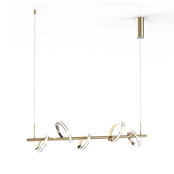 Delight Collection P0675-5D s-gold Люстра, изображение 2