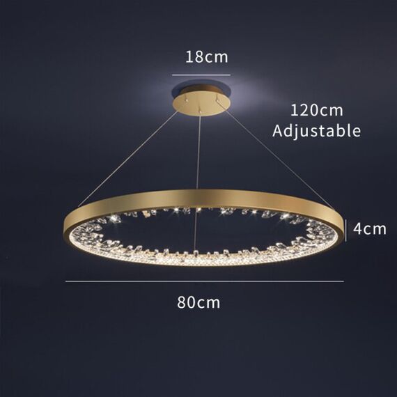 Delight Collection XD-80 gold Люстра, изображение 4