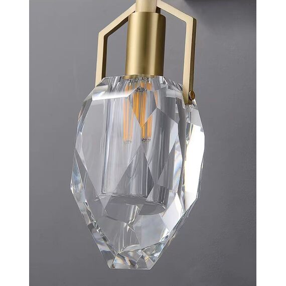 Delight Collection 8960-1W brass/clear Настенный светильник, изображение 4